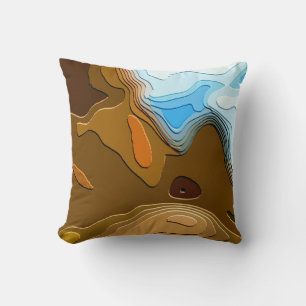 MOUNTAIN TRAIL THROW PILLOW