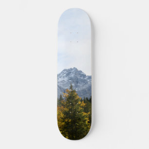 Mountain Tree Bliss #1 #cabin #decor #wall #art Skateboard