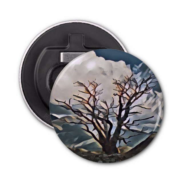 MOUNTAIN TREE    BOTTLE OPENER (Front)