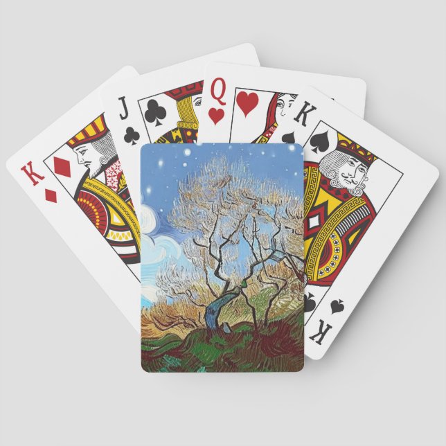  MOUNTAIN  TREE PLAYING CARDS (Back)