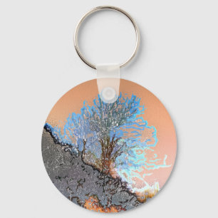MOUNTAIN TREES KEYCHAIN