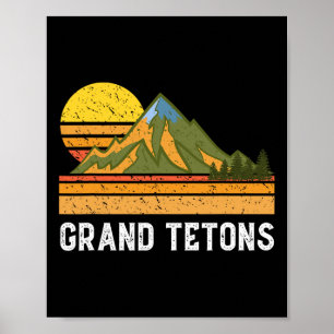 Mountain Vacation Gift- Mt. Climbing Hiking Grand Poster