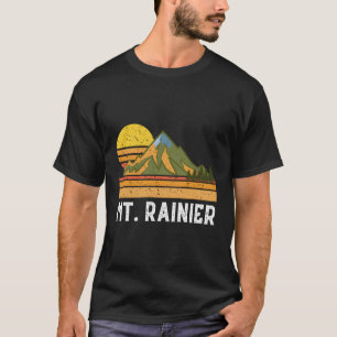 Mountain Vacation Mt Climbing Hiking Mount Rainier T-Shirt