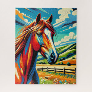 Mountain Valley Horse 500 Piece Puzzle