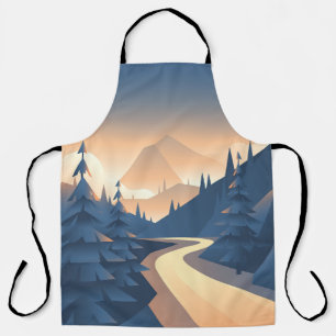 Mountain Valley Landscape Apron