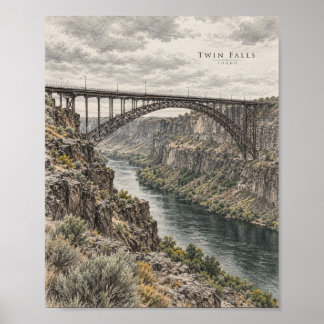 Mountain Valley Pacific Northwest Poster #115