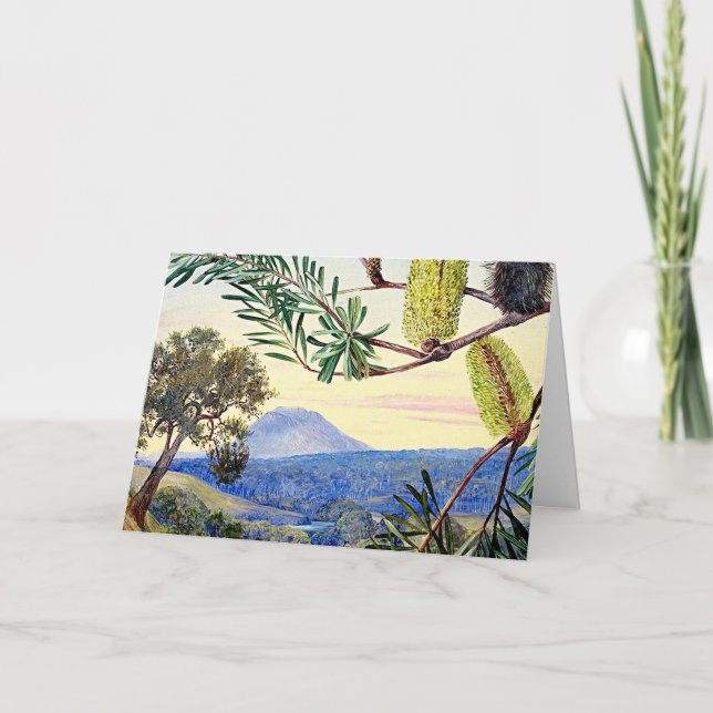 Mountain View Blue Ocean Card (Front)