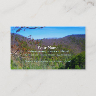 Mountain View Business Card
