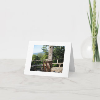 Mountain view card