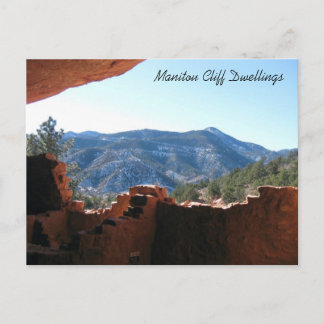 Mountain View from Cliff Dwellings Postcard
