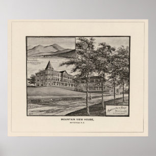 Mountain View House, Whitefield, NH Poster