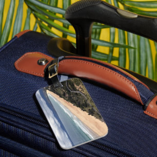 Mountain view luggage tag