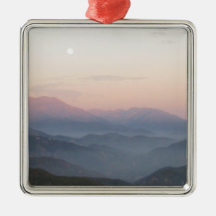 Mountain Vista Metal Ornament
