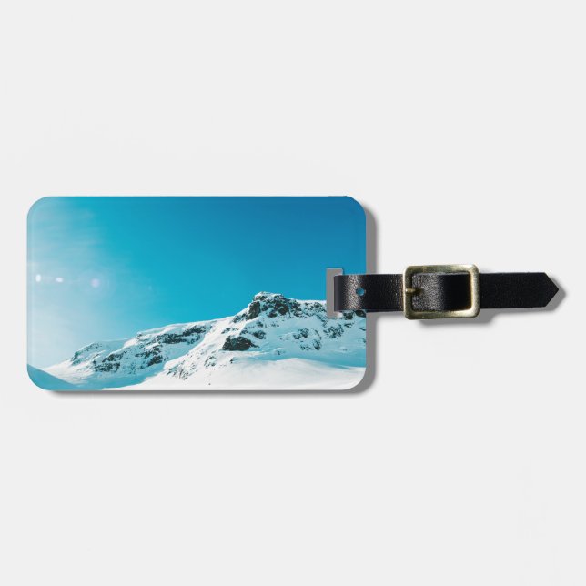 mountain walking luggage tag (Front Horizontal)