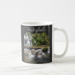 Mountain Waterfalls in Modern NC Coffee Mug