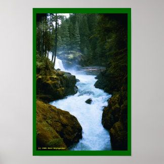 Mountain Waters Poster