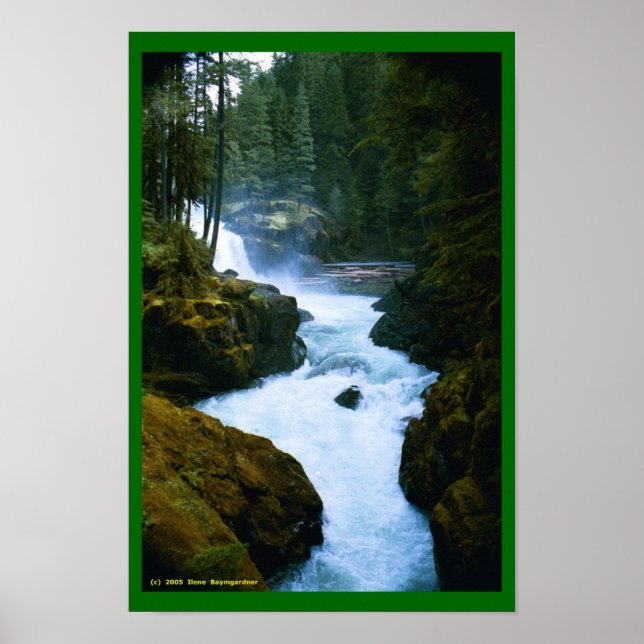 Mountain Waters Poster (Front)