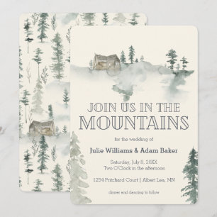 Mountain Wedding/Party Invitation