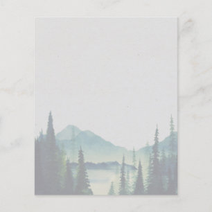 Mountain Wedding Personalized Stationery