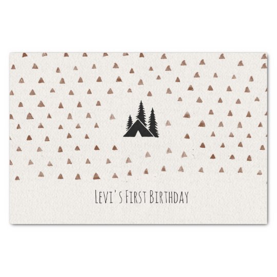 Mountain Wild One Tissue Paper