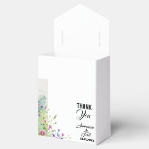 Mountain & Wildflower Favor Box