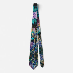 Mountain Wildflower Garden  Tie