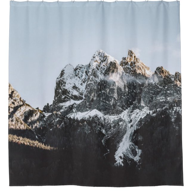 MOUNTAIN WITH SNOW CAP DURING DAYTIME (Front)