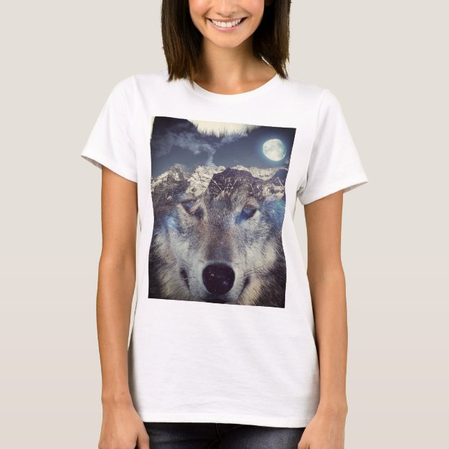 Mountain Wolf T-Shirt (Front)
