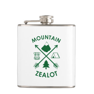 Mountain Zealot Hip Flask