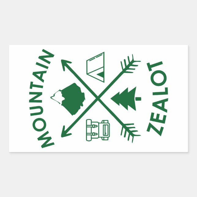 Mountain Zealot Sticker (Front)