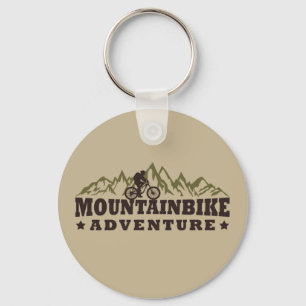 Mountainbike adventure keychain