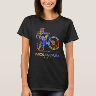 Mountainbike Bicycle Graphic  MTB Cyclist T-Shirt