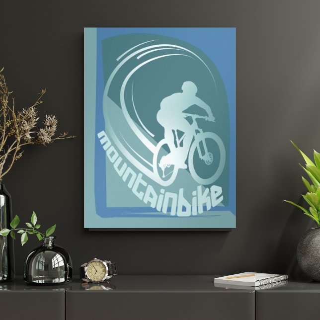 Mountainbike MTB Mountain bike wall decor poster (Creator Uploaded)
