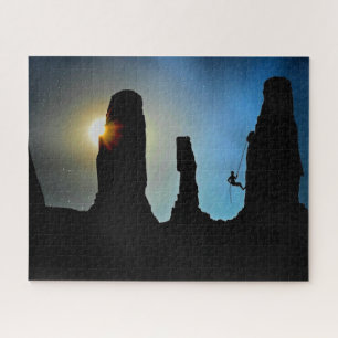 Mountaineer Climb Climbing Sport Mountaineering Jigsaw Puzzle