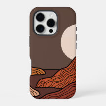 Mountainous Boho Abstract iPhone / iPad case
