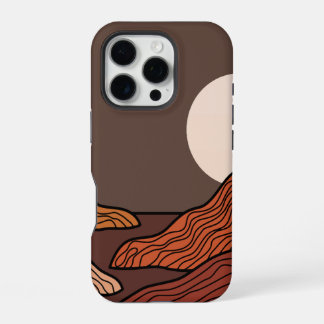 Mountainous Boho Abstract iPhone / iPad case