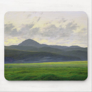 Mountainous landscape mouse pad
