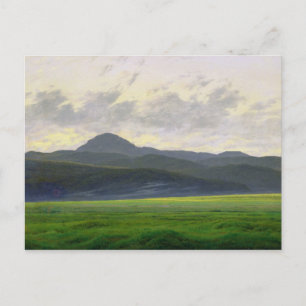 Mountainous landscape postcard