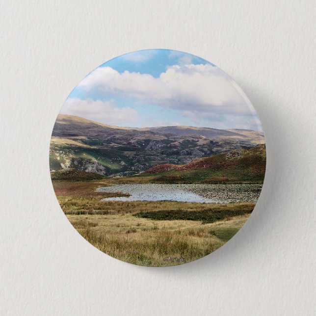 MOUNTAINS 2 INCH ROUND BUTTON (Front)