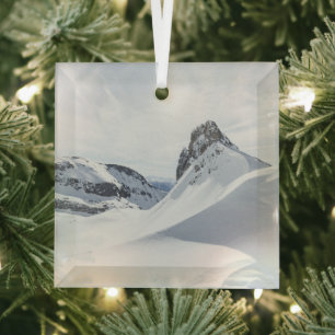 Mountains   Achensee Zillertal, Austria Glass Ornament