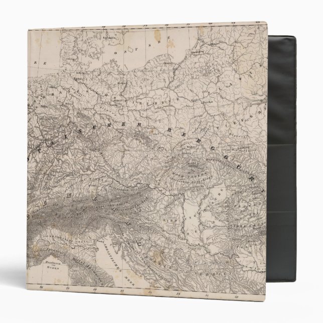 Mountains and Rivers of Europe Binder (Front/Inside)