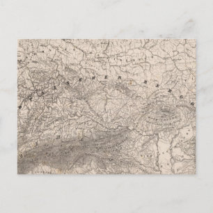 Mountains and Rivers of Europe Postcard