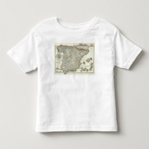 Mountains and Rivers of Madrid, Spain Toddler T-shirt
