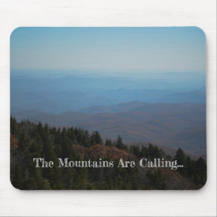 Mountains Are Calling Photographic Image Mouse Pad