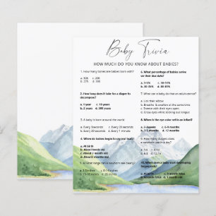 Mountains - Baby Trivia