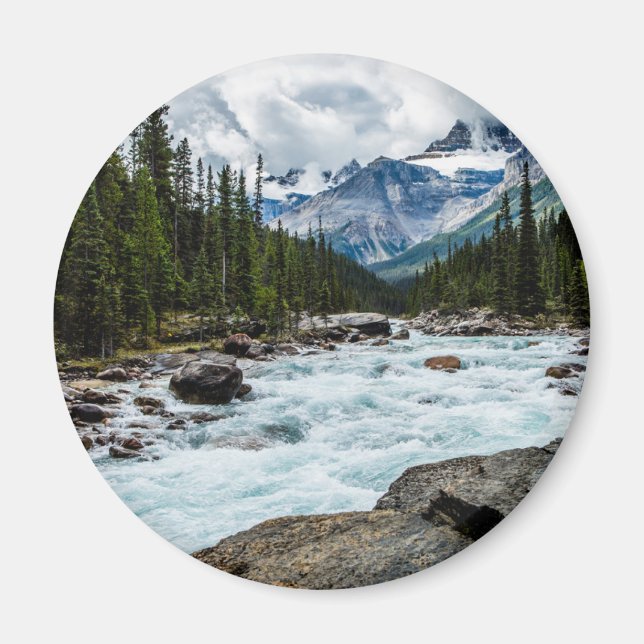 Mountains | Banff National Park Alberta, Canada Magnet (Front)