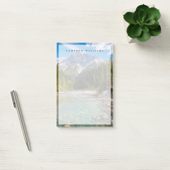 Mountains | Banff National Park, Canadian Rockies Post-it Notes (Office)