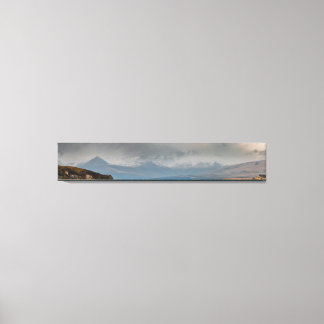 Mountains Behind Lake Tekapo Canvas Print