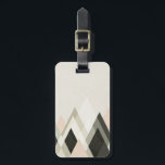 Mountains Beyond Mountains III Luggage Tag<br><div class="desc">Enjoy this fresh creative geometric watercolor design on a product or wallart piece to enhance and add to the world around you. Artist: Green Lili</div>