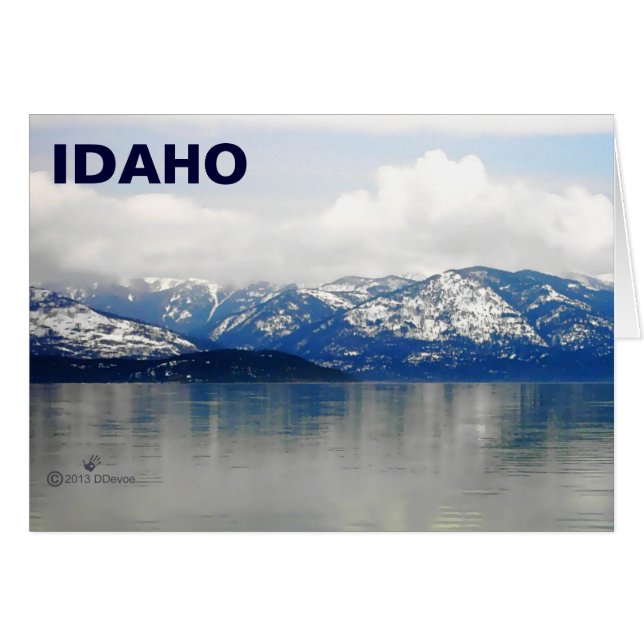 Mountains By The Lake (Front Horizontal)